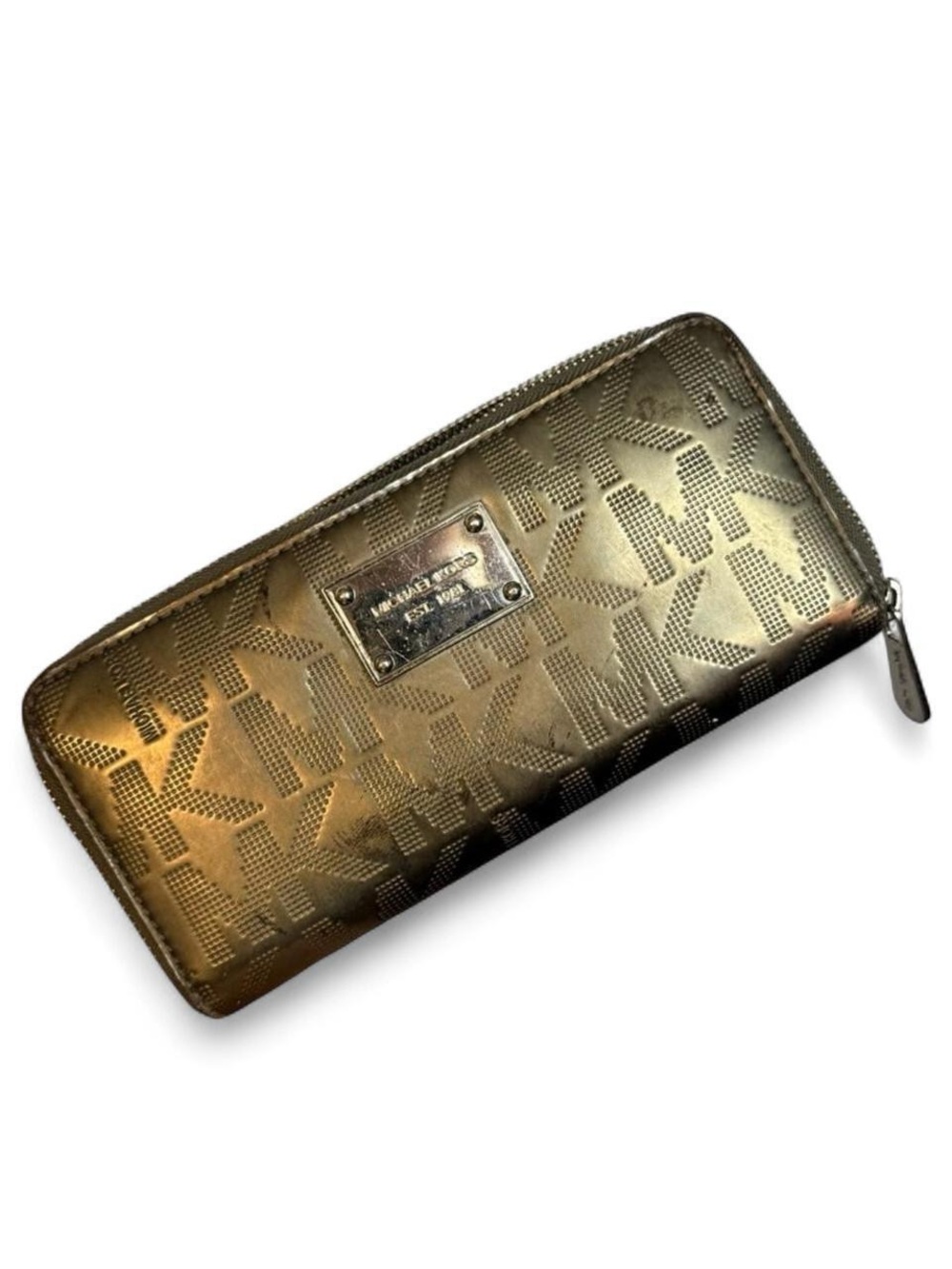 Michael Kors Jet Set Continental Zip Around Wallet Y2K